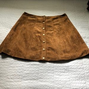 Velvet Tan Henry Punch Skirt Size Medium